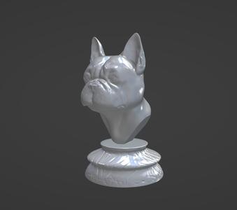 Bust French Bulldog, Frenchie