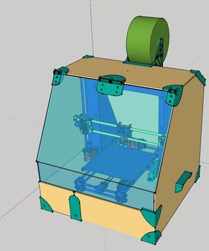 Prusa i3 Printer Box