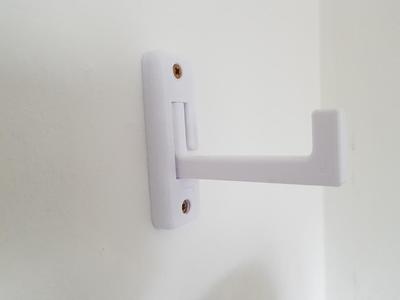 Folding wall hook 