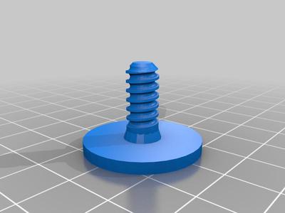 Tornillo/Grampa  para manta aislante de Capot Xsara Picasso 