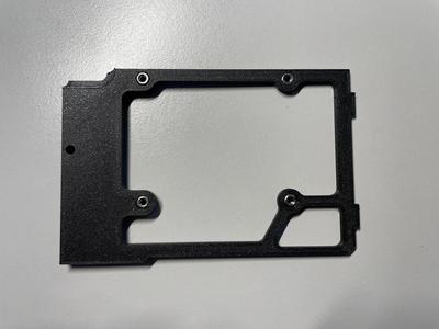 Raspberry Pi Box Base with holes for M2.5 nuts
