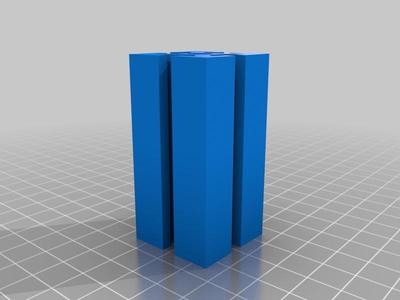 My Customized T-Slot Profile (based on 20 mm extrusion)
