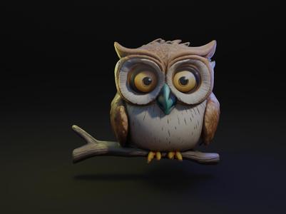 Owl Cartoon Animal