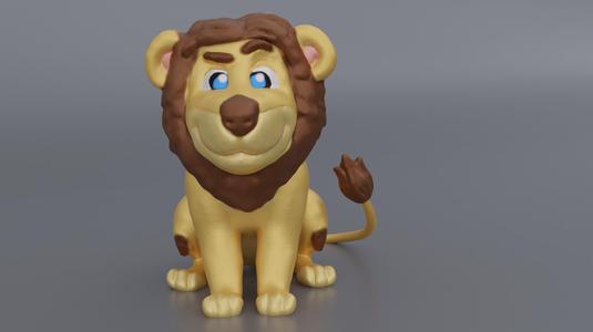 Cartoon Lion