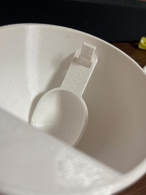 Coffee Canister with measuring spoon