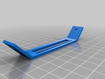 Neopixel HD Strip Mount for 3D printer