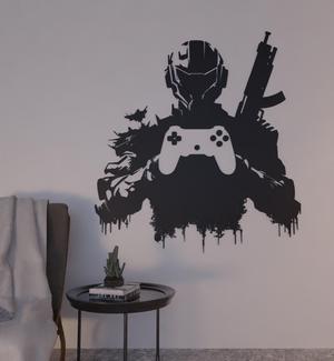 Gamer wall decoration 2d wall art