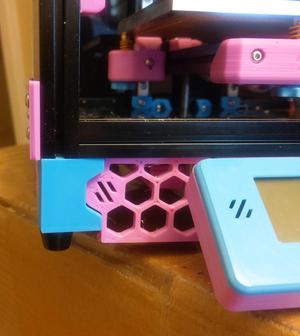 Voron 0 Front Corner 12864 LCD Mod