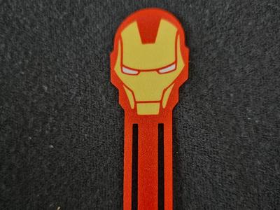 Iron Man Marvel Avengers Childrens Book Mark