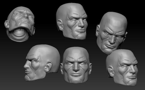 colsus marvel legend-bald head