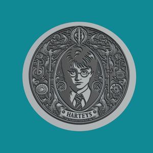 Harry Potter Print Model Harry Potter Medallion Harry Potter Wall Decor