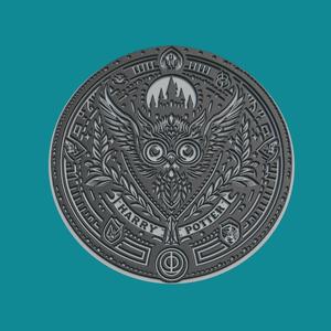 Harry Potter Print Model Harry Potter Medallion Harry Potter Wall Decor