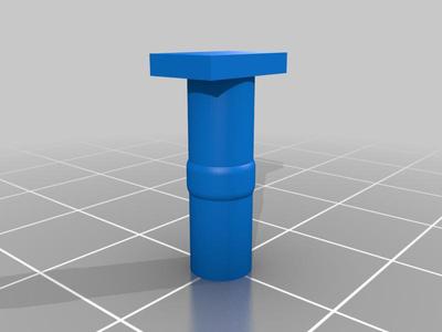 Single pegboard pin