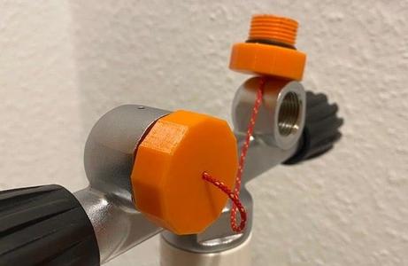 Ventilkappe für Tauchflaschen mit Entlüftungsloch Tauchen Scuba