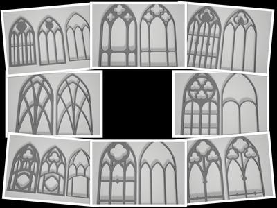 Gothic windows