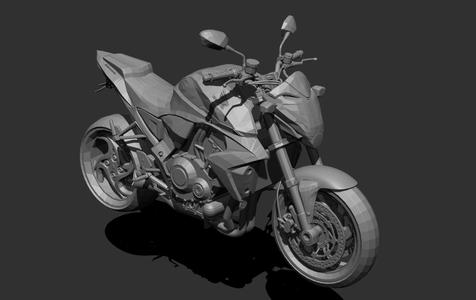CB1000R 3D Model