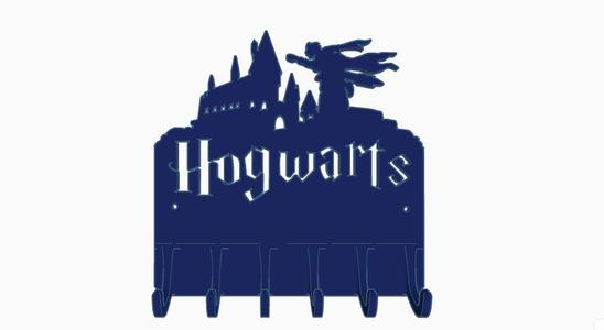 Hogwarts Harry Potter key chain-Key holder