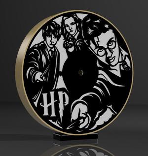 Harry Potter Clock Lamp