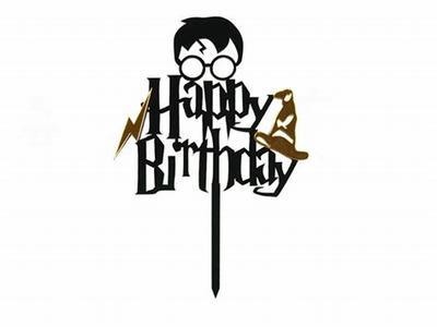 harry potter cake topper