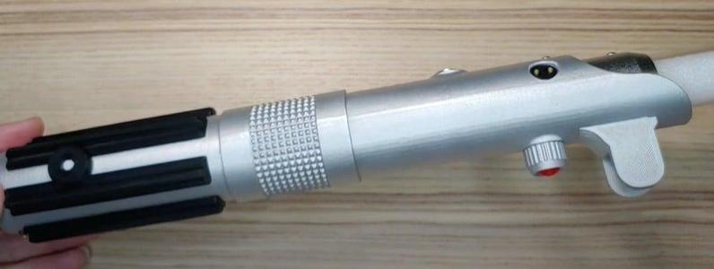 Anakin's LightSaber Skin for DIY Lightsaber (31mm Diameter)