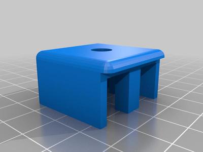 3-Sided 8020 1010 endcap
