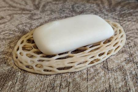 Voronoi cute soap dish