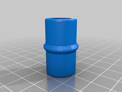 Universal 3/4" Wire Shelf Coupler