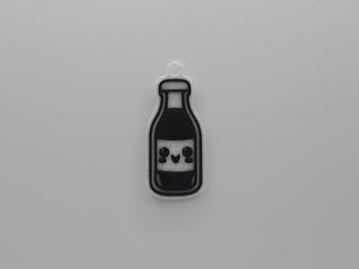 Cute Bottle Keychain