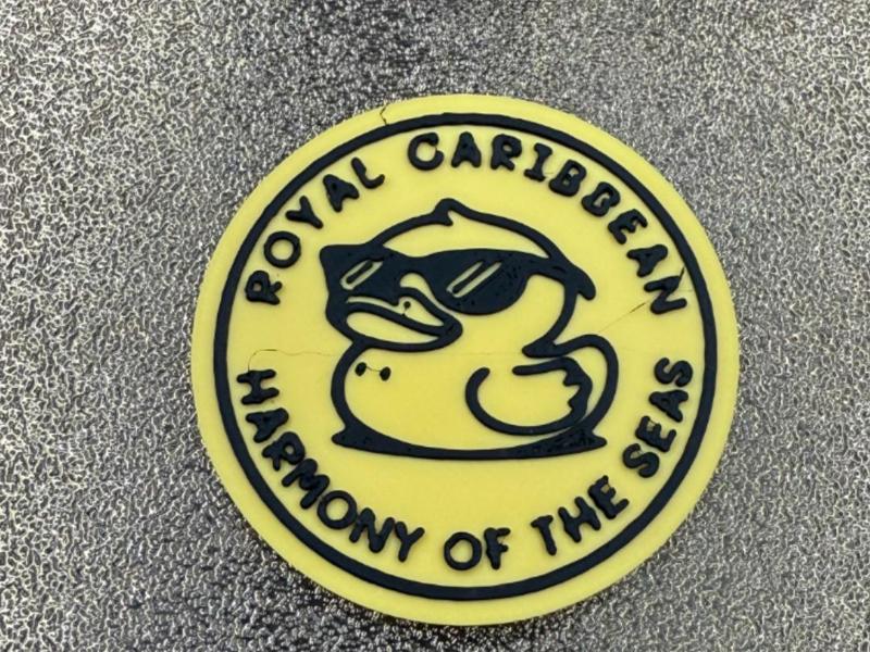 HARMONY OF THE SEAS DUCK COIN ROYAL CARIBBEAN 