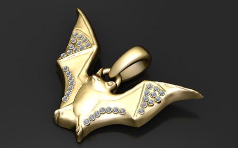 BIRD PENDANT 3d printable model