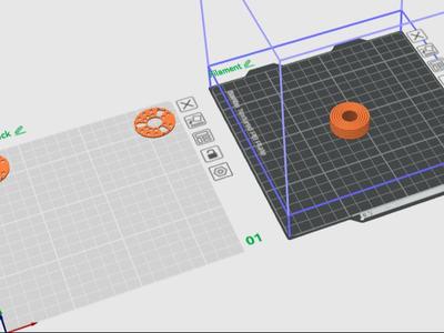 Spool cap for A1 mini.