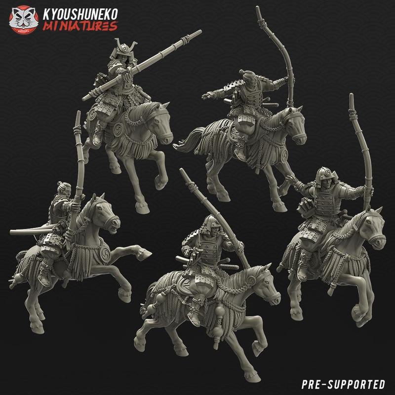 Japanese Samurai Bow Riders