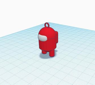 Among us keychain