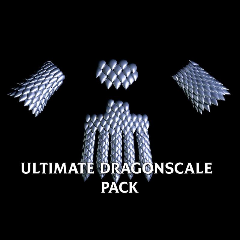 DRAGON SCALE ARMOR KIT  - Straps & Plates - Cosplay / LARP Ready