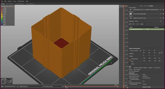 Simple Ribbed Box