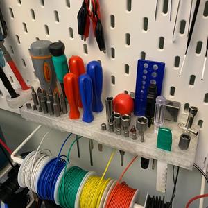 Tools Holder for Ikea Skadis Pegboard