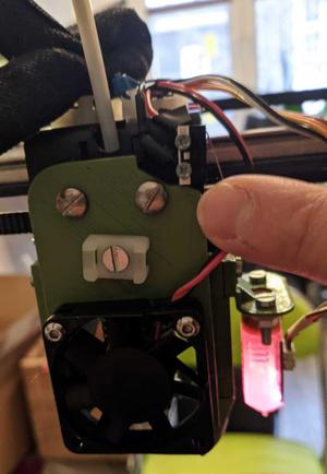 4010 Fan Plate for Sapphire Pro Dragon and E3DV6 hotend mount