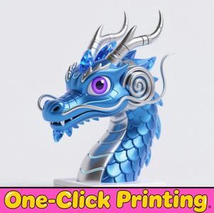 Dragon head sculpture