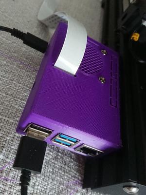 Ender 3 Raspberry Pi4B Dual Rails Enclosure 40mm fan
