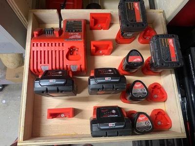 Milwaukee M18 Battery Holder