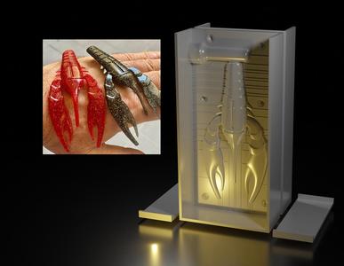 Contre moule Craw lure fishing