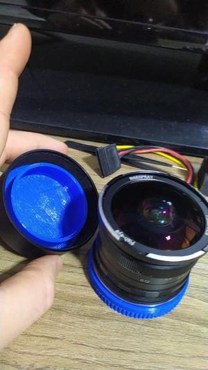 7artisans / risespray 7.5 2.8 Rev 2 mod for shaved lens hood cap spacer