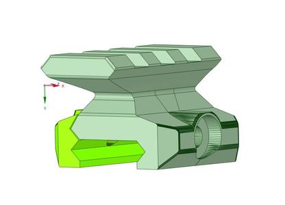 picatinny riser 3-slot