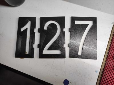 stencil n.7