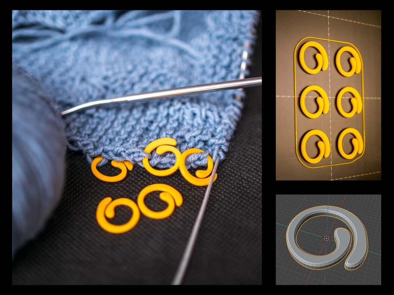 Knitting Stitch Marker - Strickmaschen Markierung