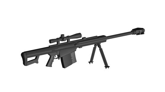 Barrett XM109 AMPR