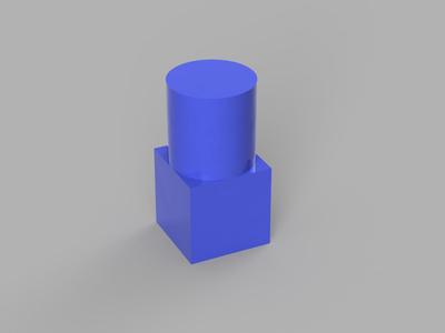 Calibration Cube and Cylinder