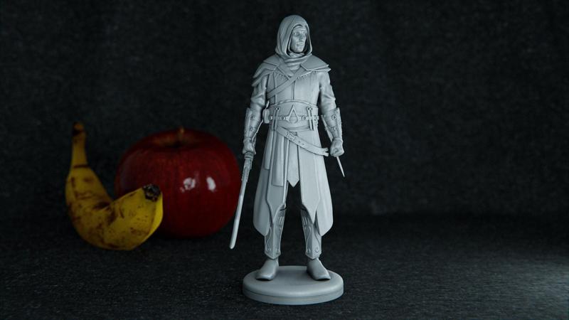 Assassin's Creed Basim 3D Model - Exquisite Replica for Enthusiasts