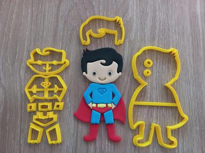 Superman boy multi cutter for cakes