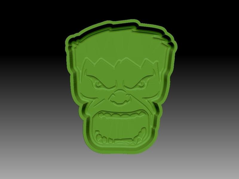HULK  BATH BOMB MOLD